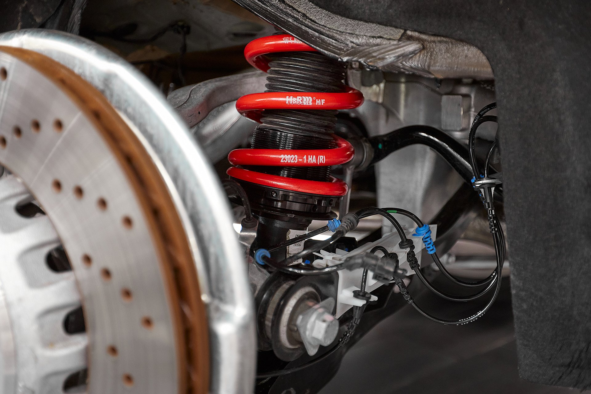 Установка пружин с занижением