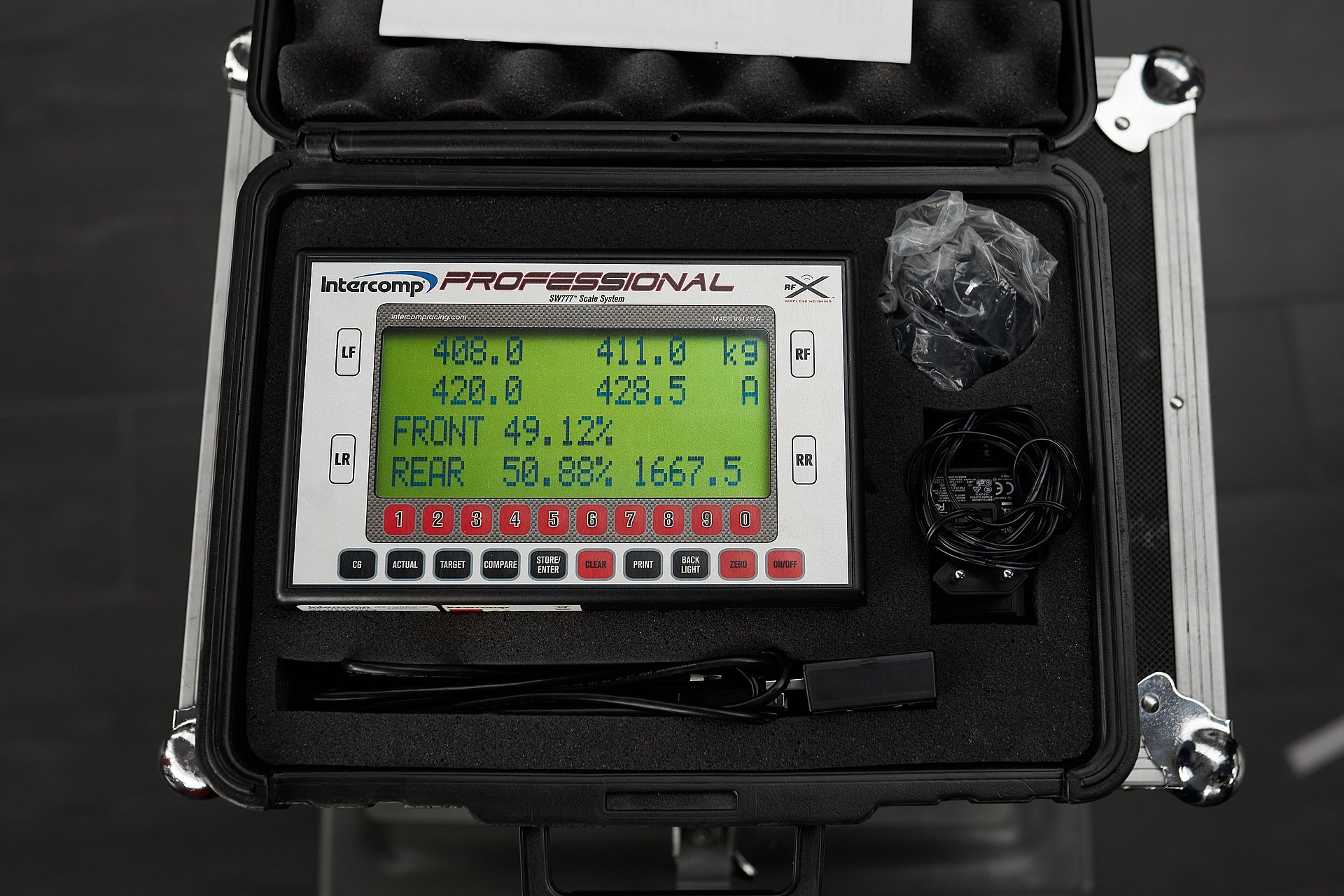 Взвешивание автомобиля