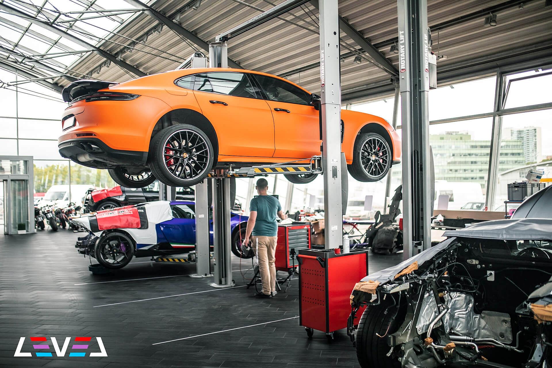 Изготовление выхлопной системы для Porsche Panamera Turbo