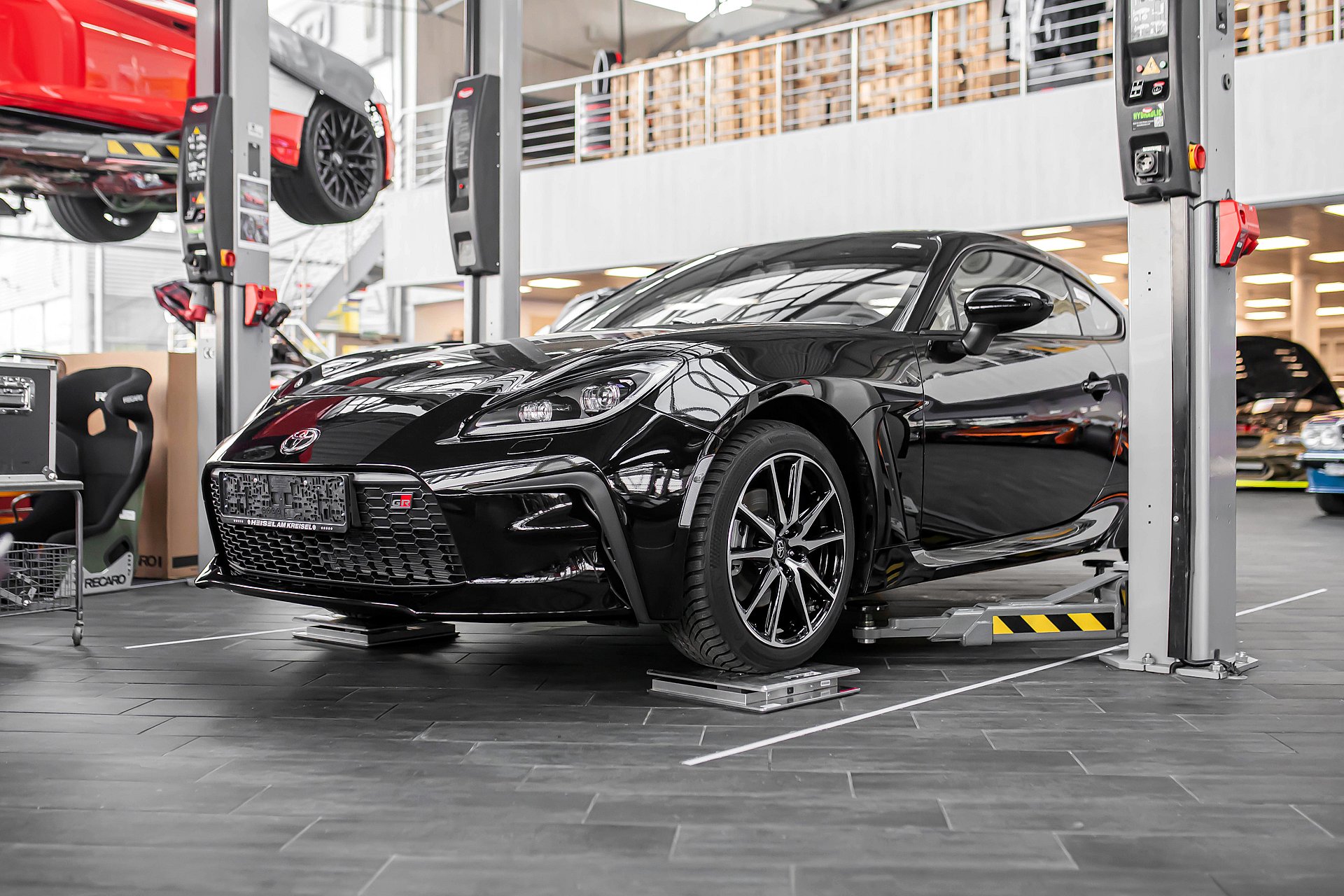 Взвешивание автомобиля