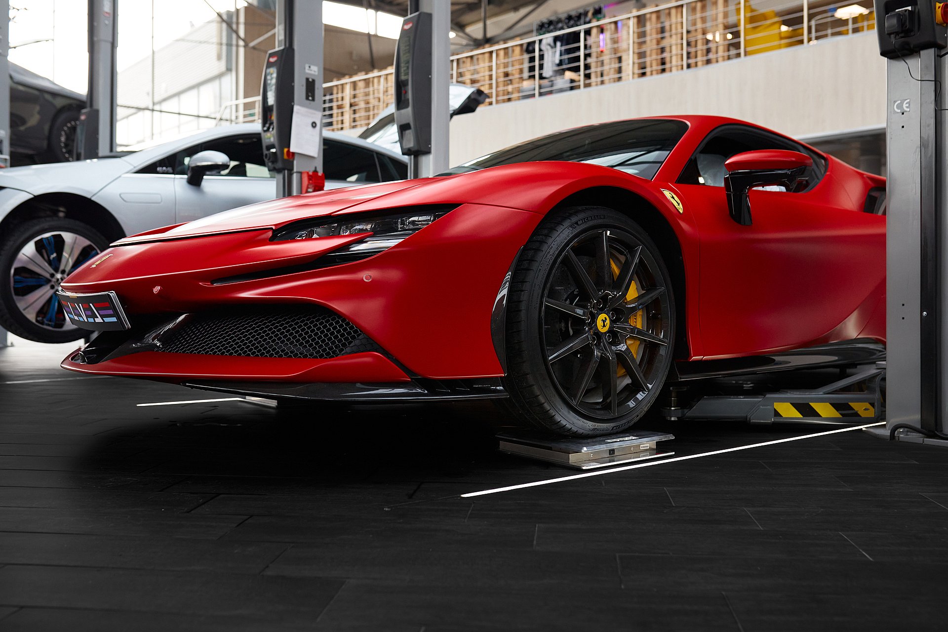 Взвешивание автомобиля