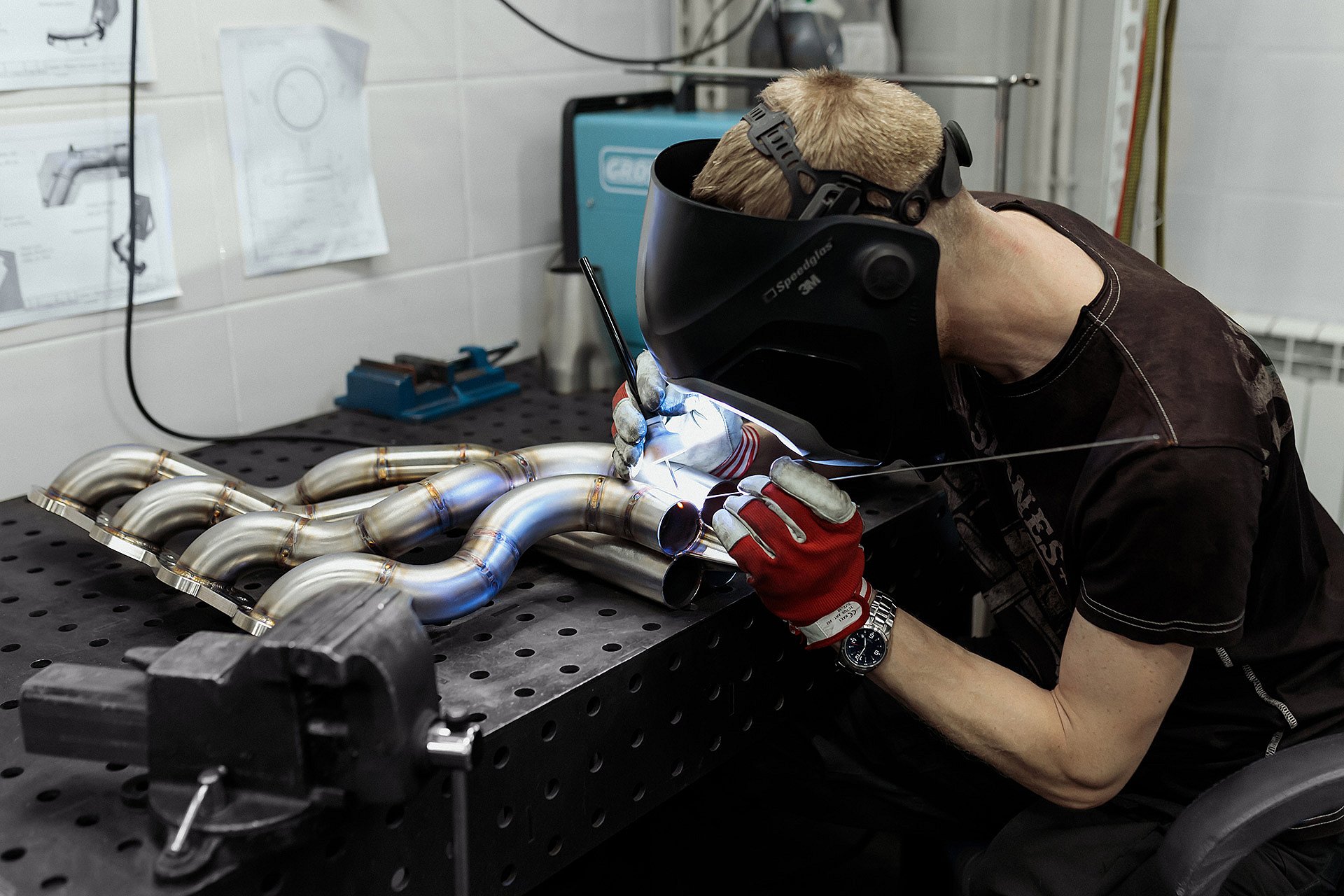 Изготовление выпускных коллекторов