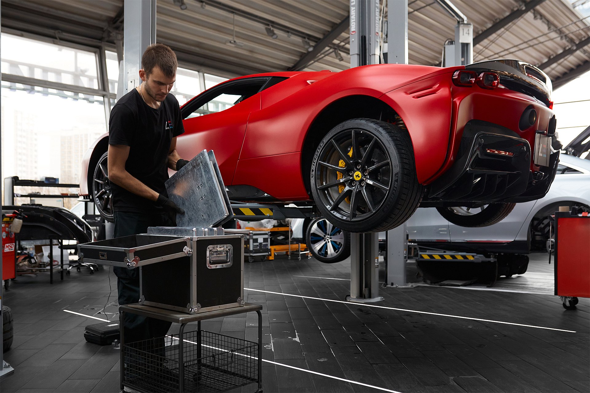 Взвешивание автомобиля