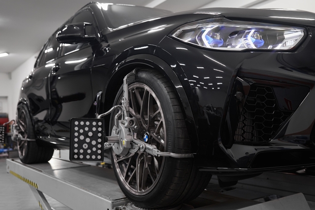 Улучшение подвески BMW X5M пружинами H&R - 1EVEL