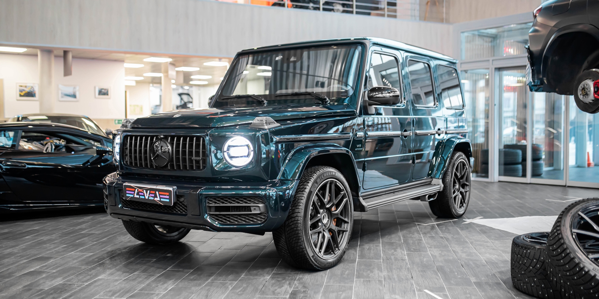 ​Доработка подвески Mercedes-Benz ​G63 пружинами с занижением