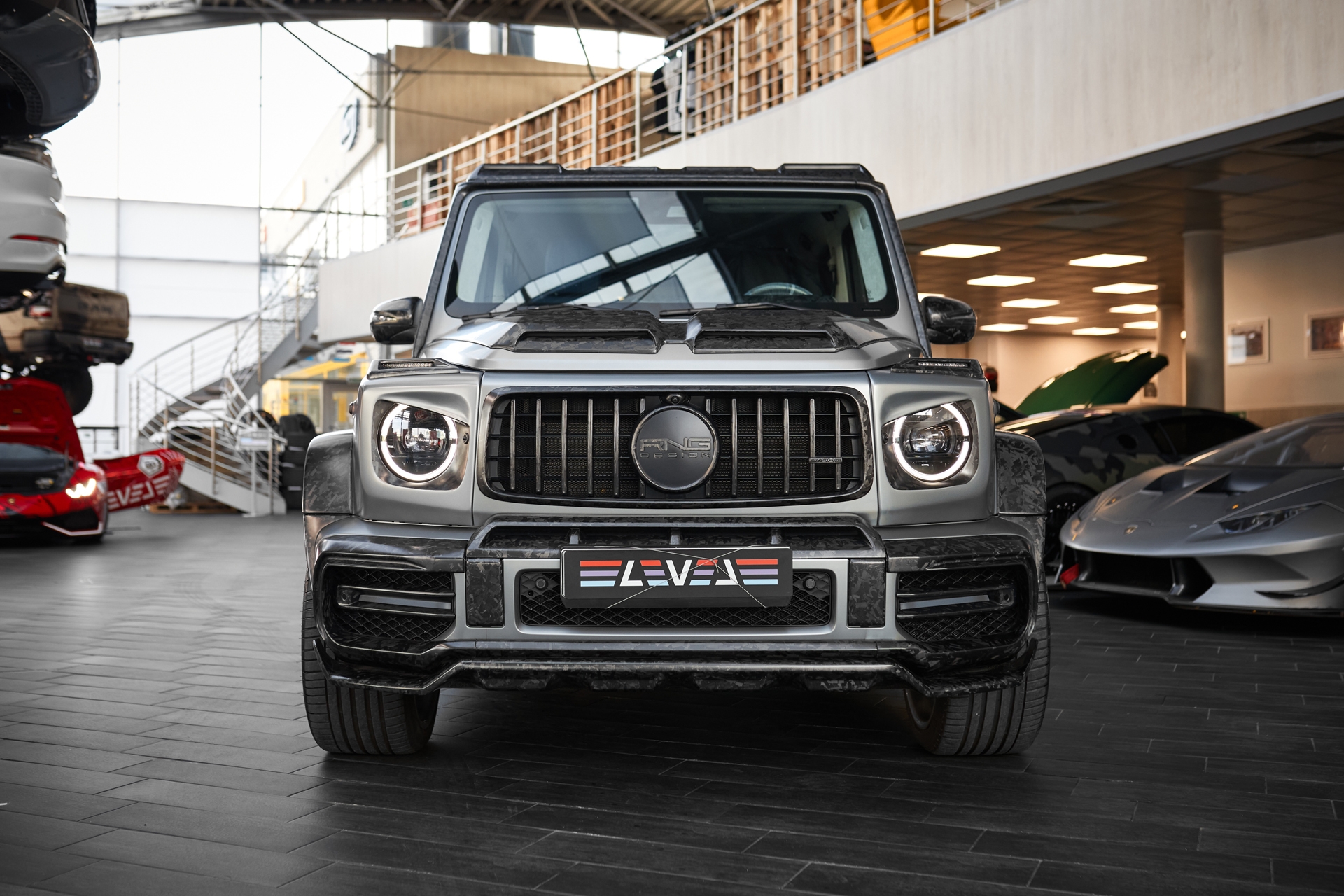 Mercedes-Benz G63. Адаптация выхлопной системы Kline под обвес Renegade​