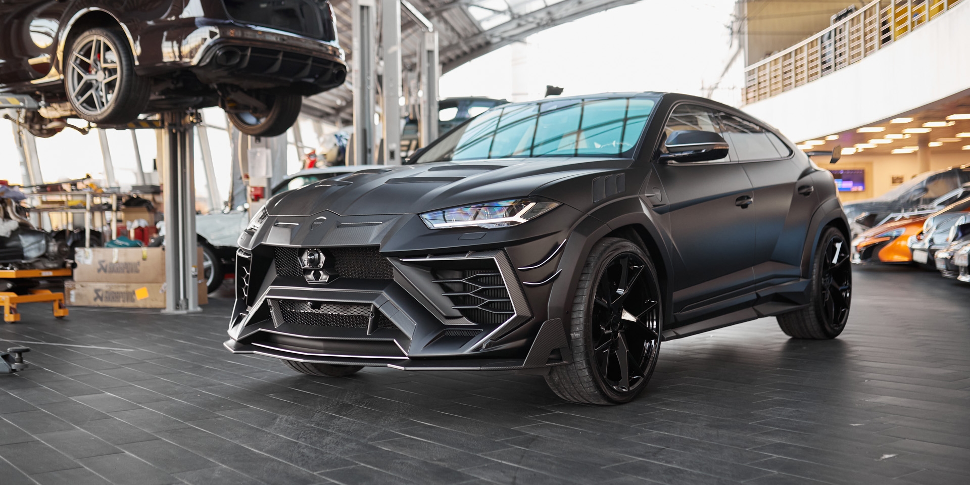Lamborghini Urus Mansory — радикальное спасение V8