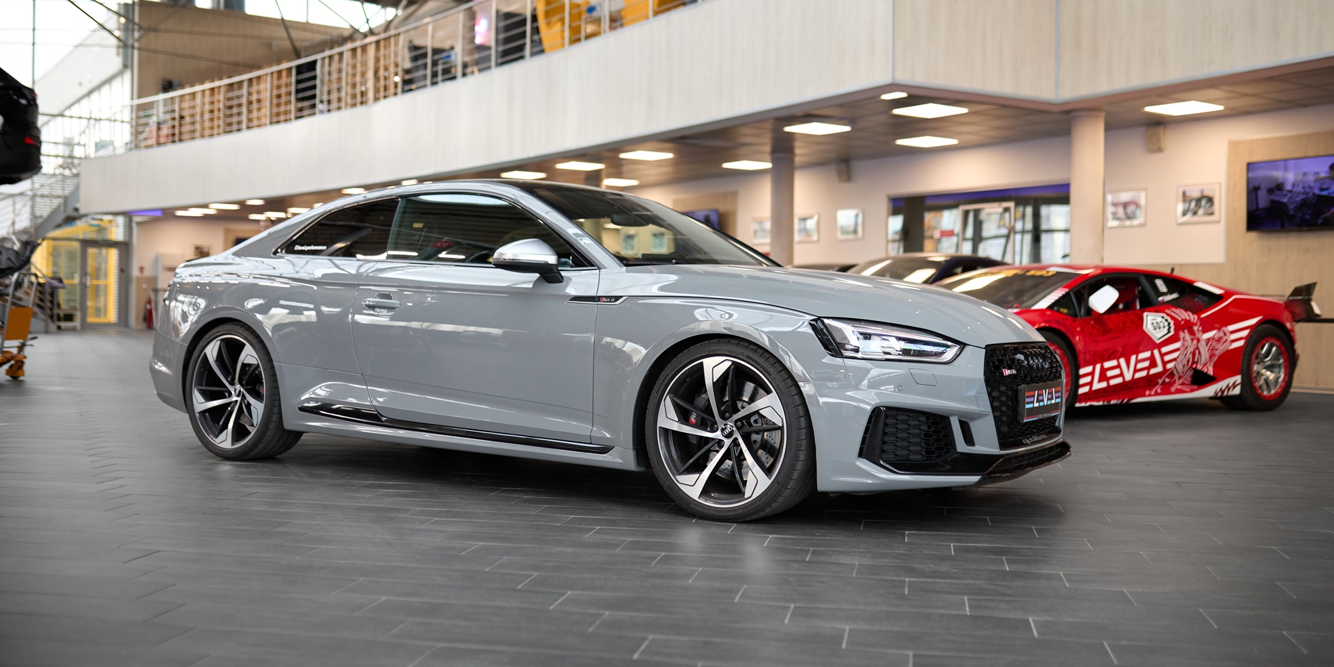 Audi RS5 — Stage 3 с турбинами TTE и тормозами Girodisc