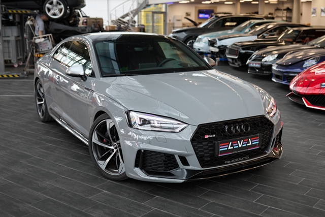 Audi RS5 — Stage 3 с турбинами TTE и тормозами Girodisc