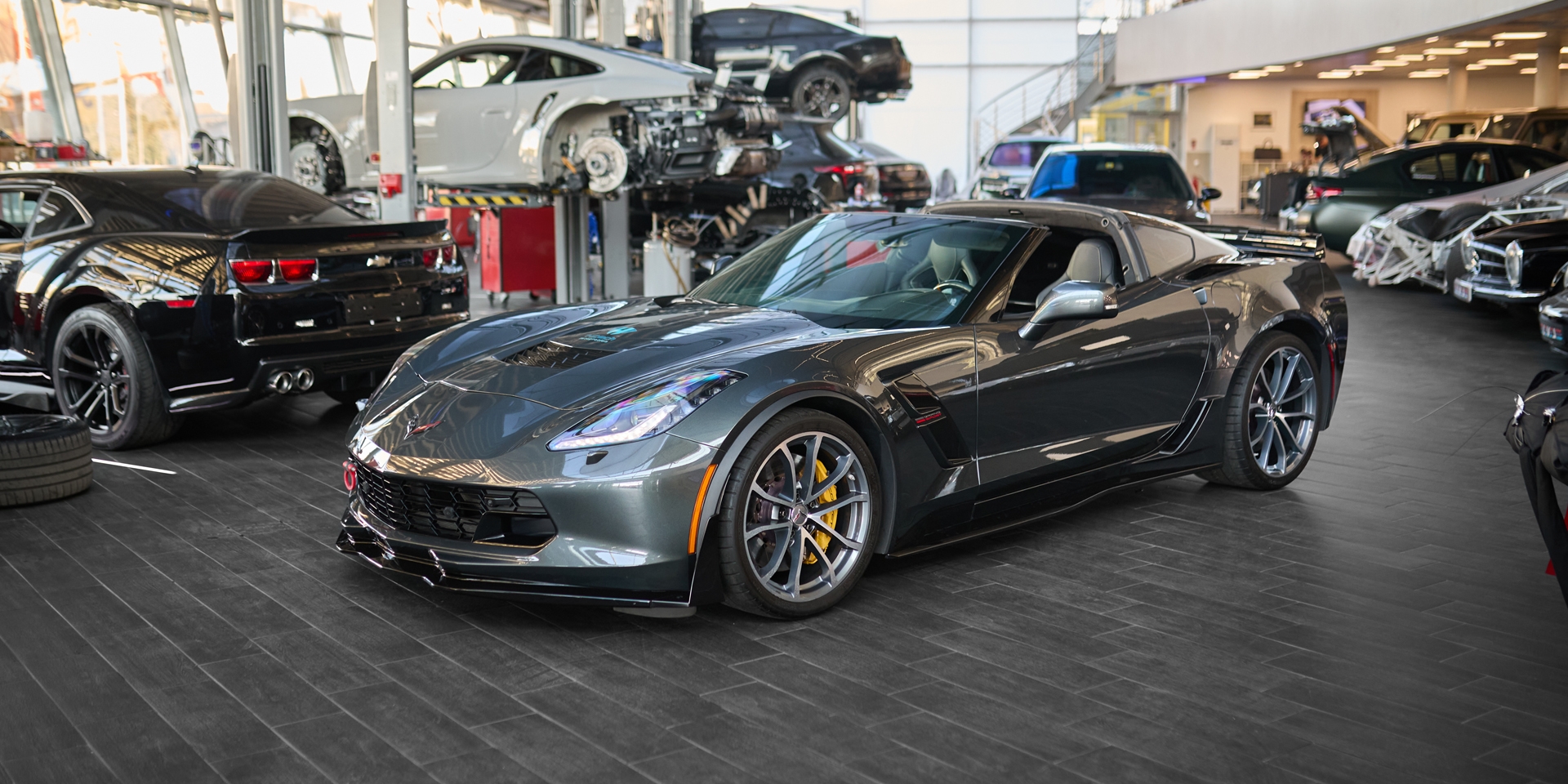 Chevrolet Corvette C7 — Stage 3, усиление мотора и подготовка к треку
