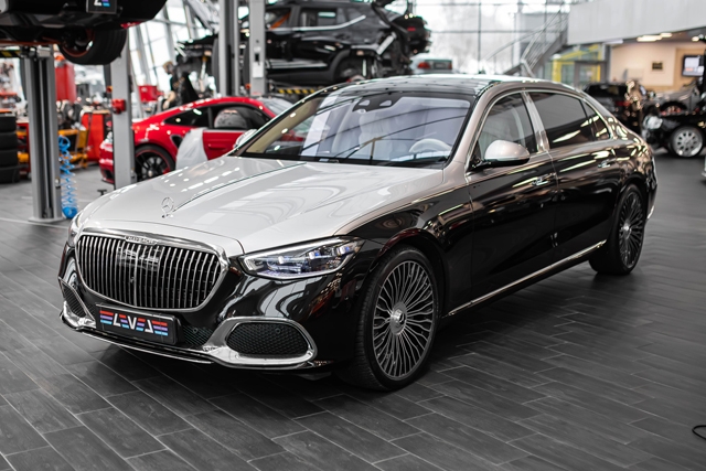 ​Maybach S580 — оклейка, керамика и уверенность в техническом состоянии