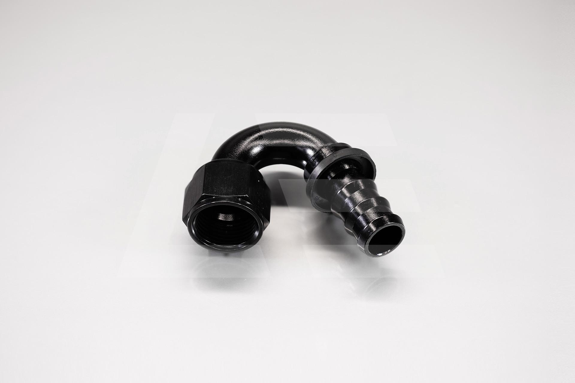 XRP Фитинг AN12 150°, под шланг, PushLock Изображение №1