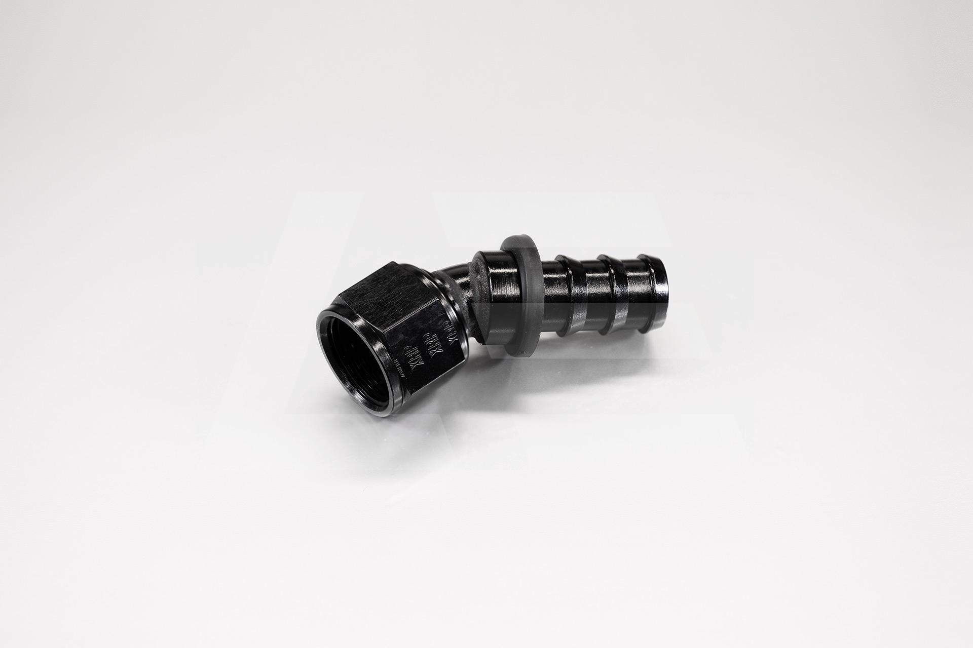 XRP Фитинг AN12 30°, под шланг, PushLock Изображение №1