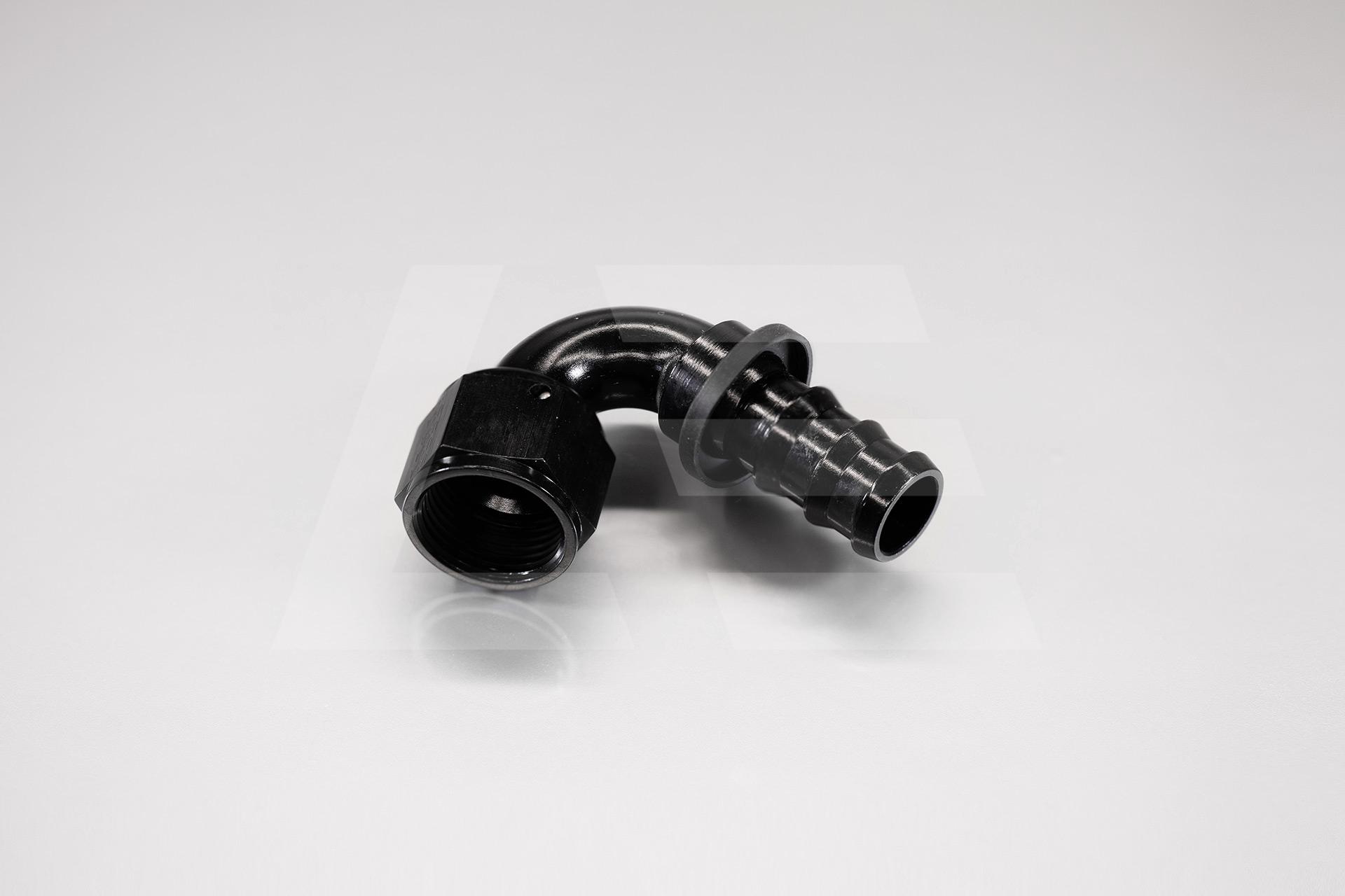 XRP Фитинг AN12 120°, под шланг, PushLock Изображение №1