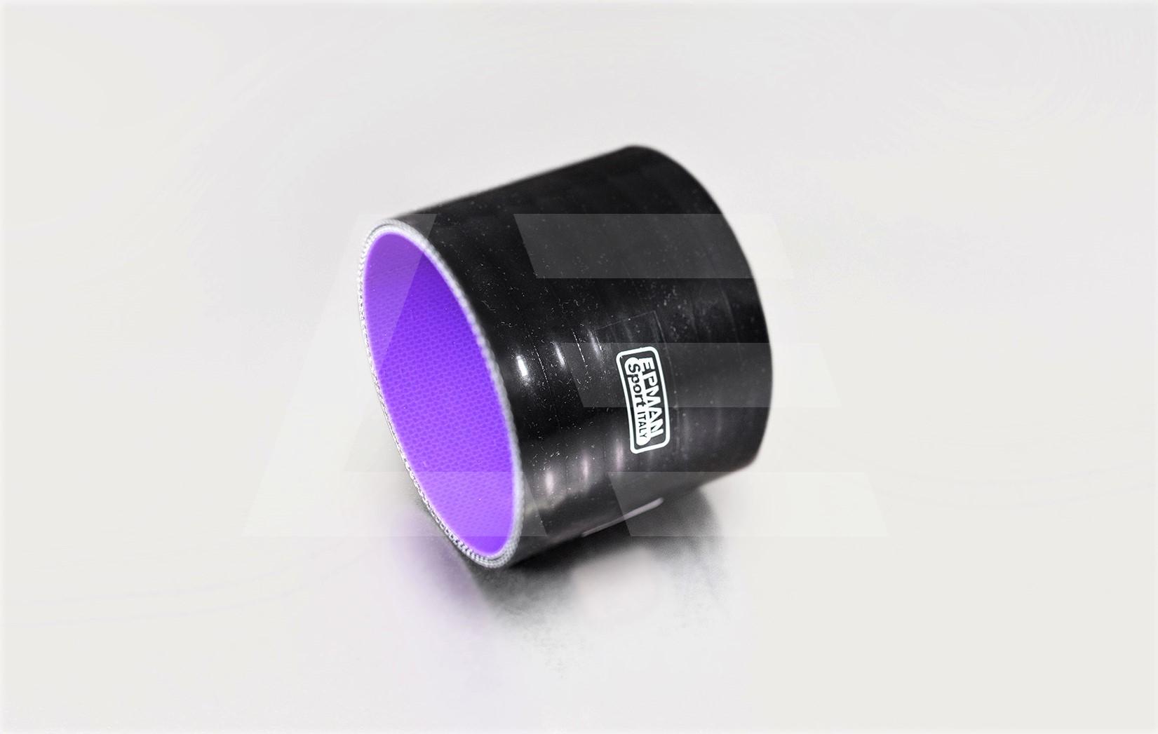 EPMAN Патрубок силиконовый 102мм прямой, черный Изображение №1