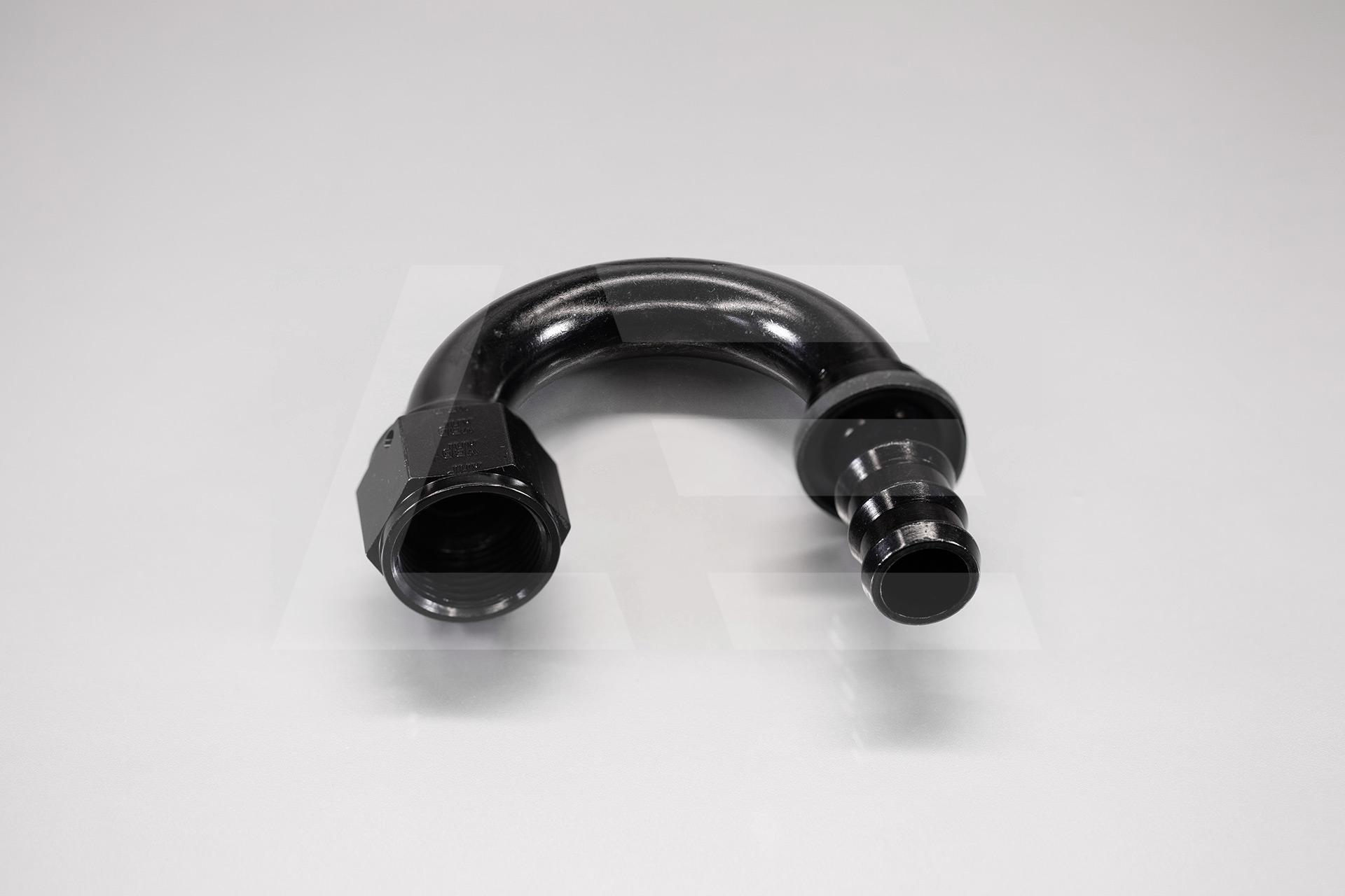 XRP Фитинг AN12 180°, под шланг, PushLock Изображение №1