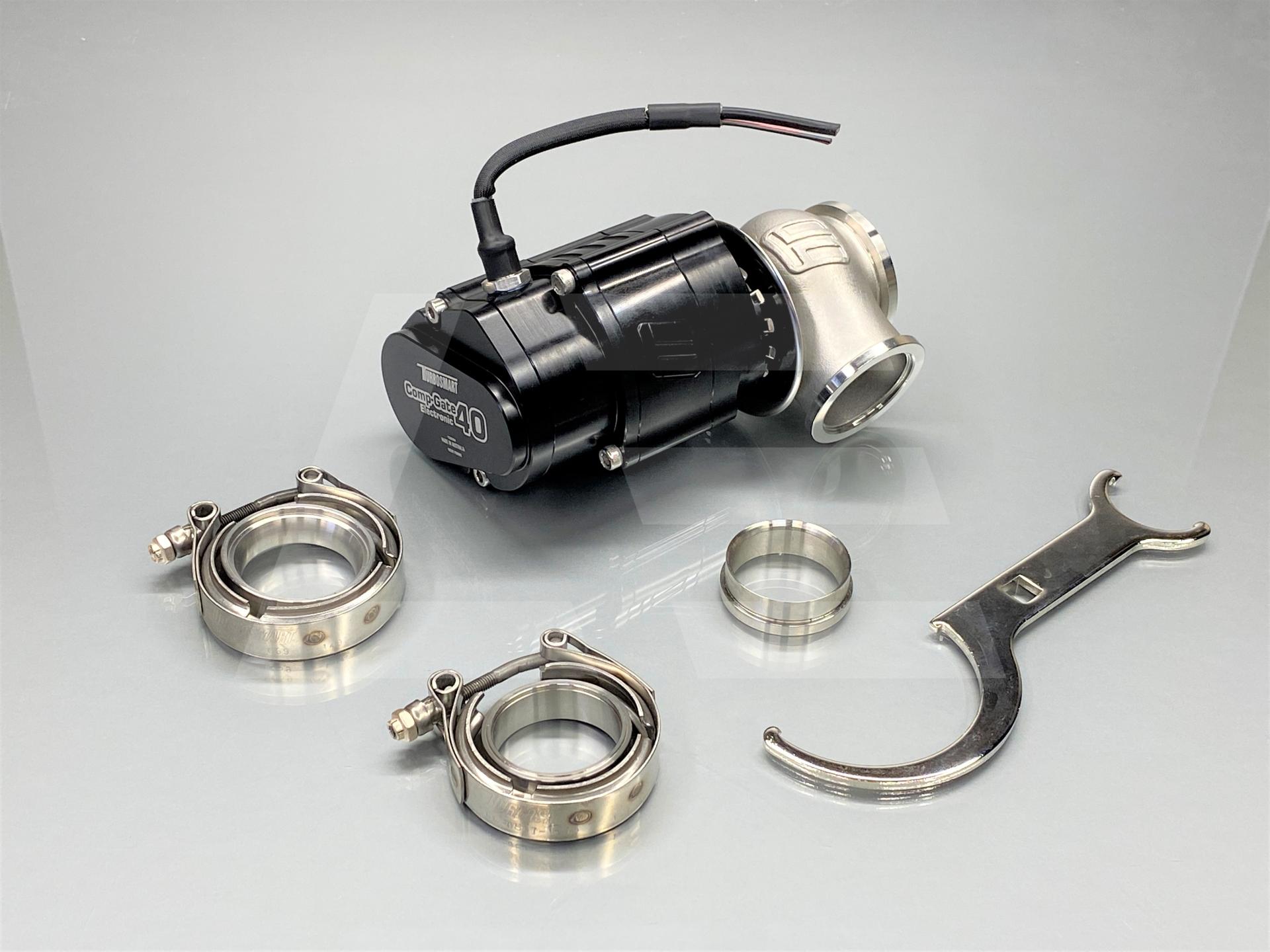 Turbosmart Вестгейт электронный eWG40 (клапан сброса выхлопных газов), черный Изображение №1