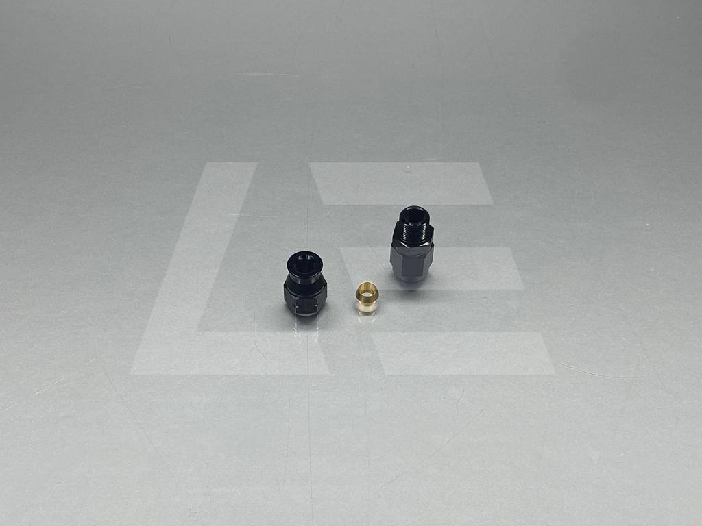 LEVEL Performance GB Фитинг AN4 прямой, под алюминиевую трубку 1/4" (AN4) Изображение №1