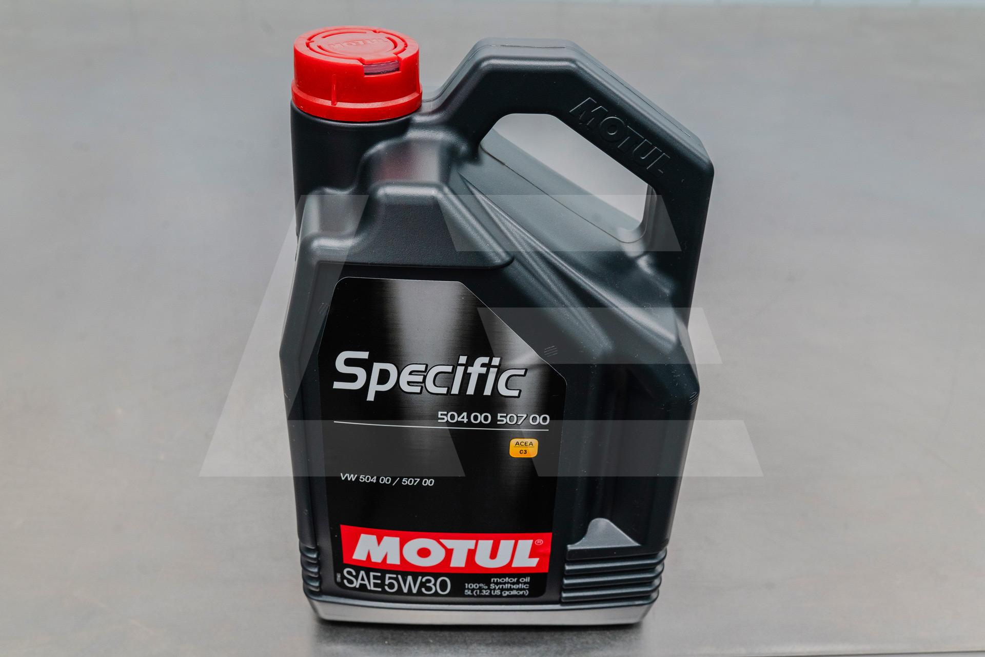MOTUL Масло моторное Specific VW 504/00/507/00 5W-30 5л Изображение №1
