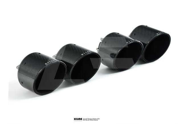 Kline Innovation Задняя часть выхлопа Nissan GT-R R35 VR38DETT с 2017 под OEM заслонку Изображение №2