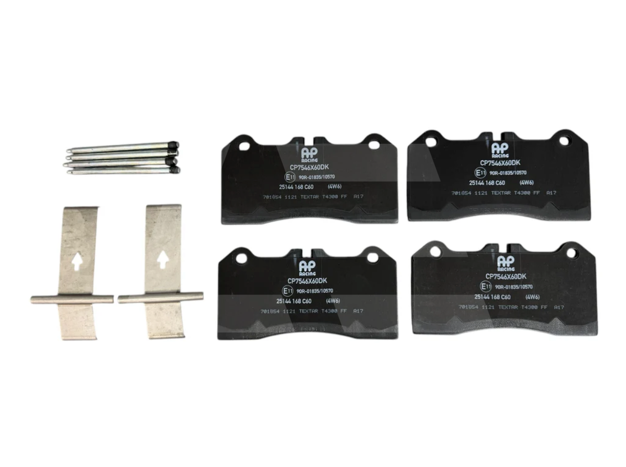 McLaren , 11CA018CP, Колодки тормозные задние с установочным комплектом, под карбон-керамику Изображение №1