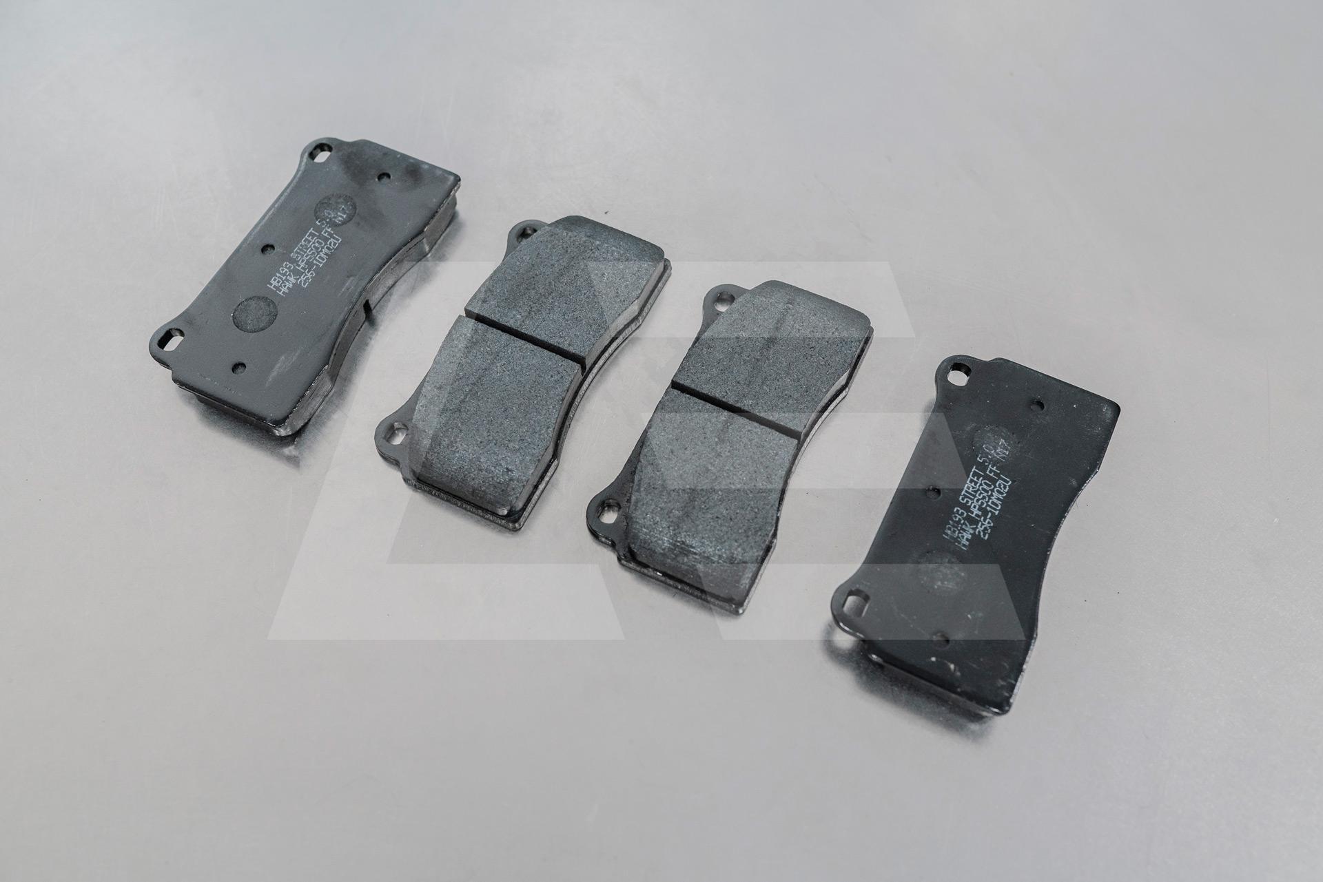 HAWK Performance Колодки тормозные задние, состав STREET 5.0, 4pot Изображение №1