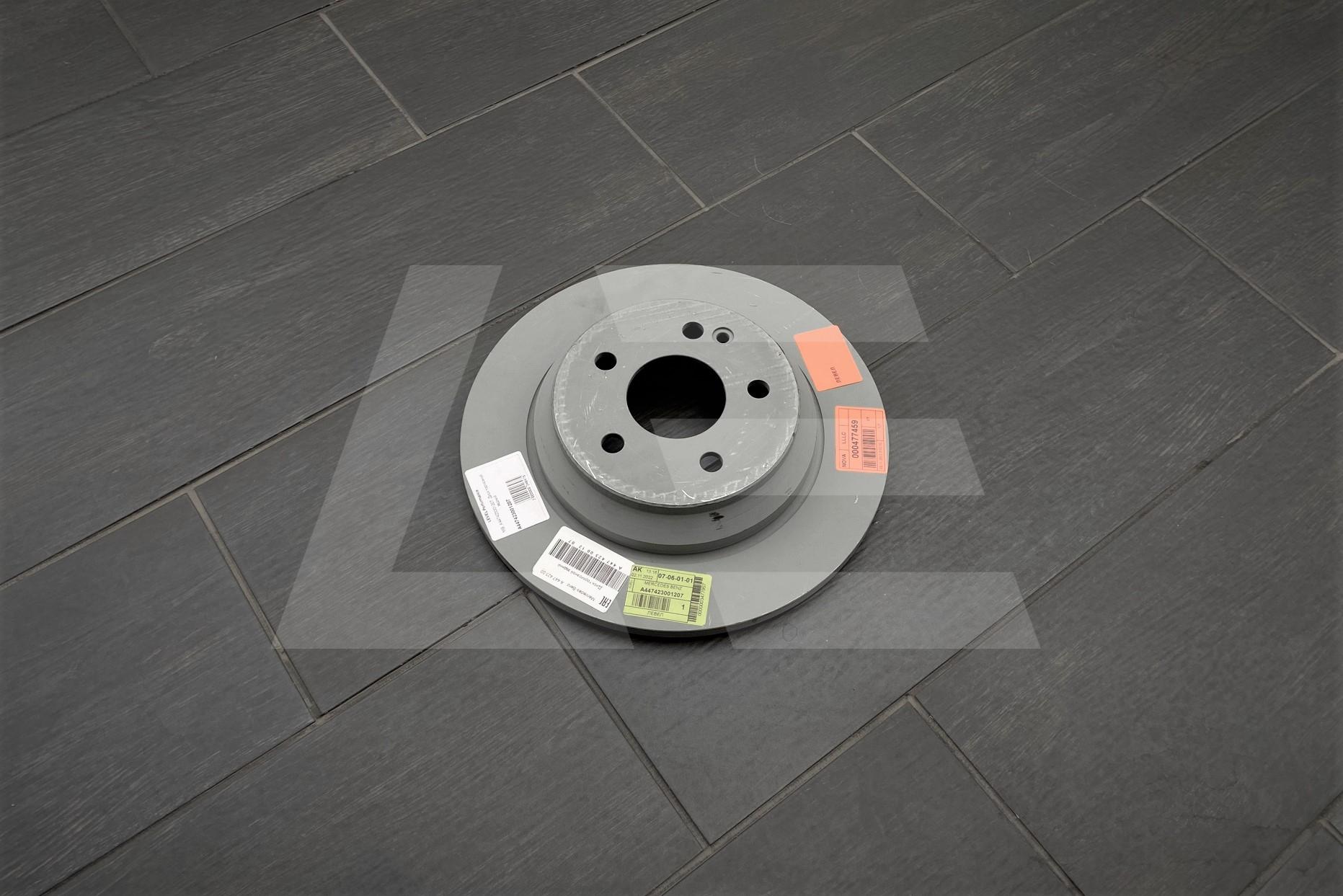 Mercedes MB A447423001207 Диск тормозной задний Изображение №1