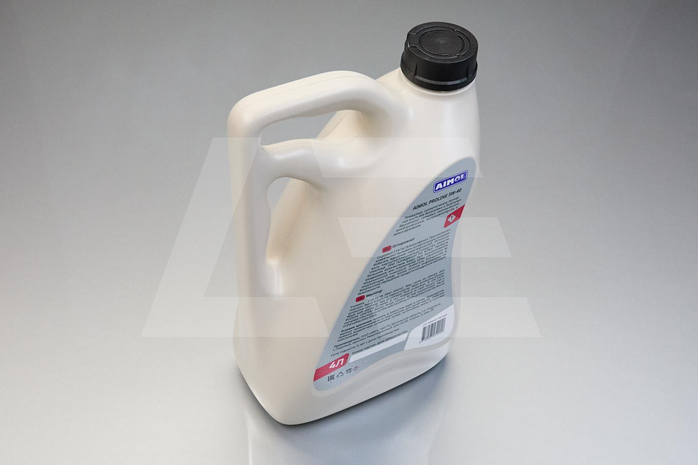 AIMOL Масло моторное Pro Line 5W-40 4L Изображение №2