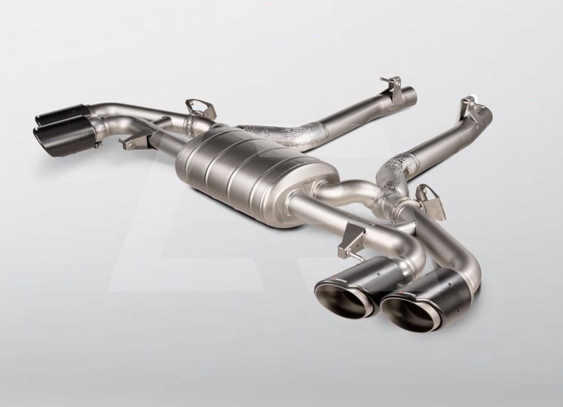 Akrapovic Выхлопная система BMW X5M (F95) / X6M (F96) OPF/GPF (задняя часть с насадками) Изображение №1