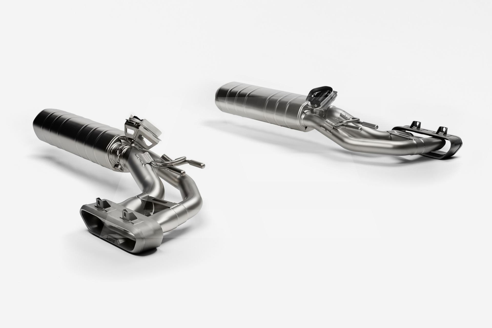 Akrapovic Выхлопная система Mercedes-AMG (W465) G63 (без насадок) Изображение №1