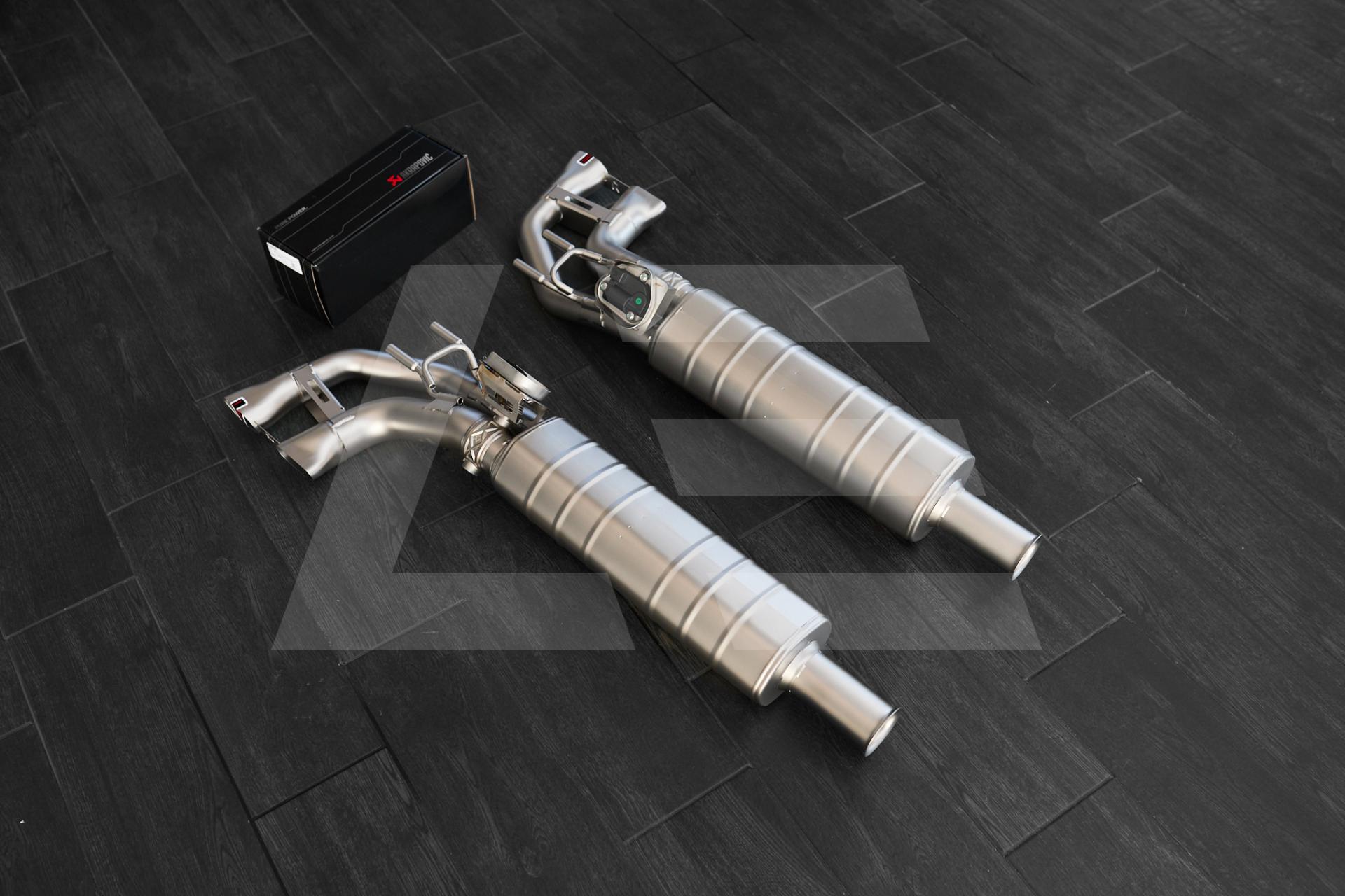 Akrapovic Выхлопная система Mercedes-AMG (W465) G63 (без насадок) Изображение №2