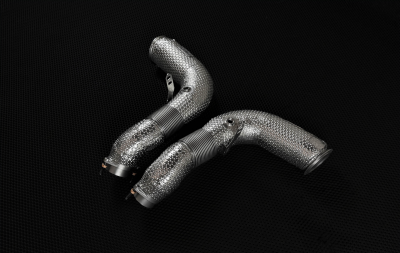 Bronko Exhaust Приемные трубы (Downpipes) BMW M5 (G90), с термозащитой Фото