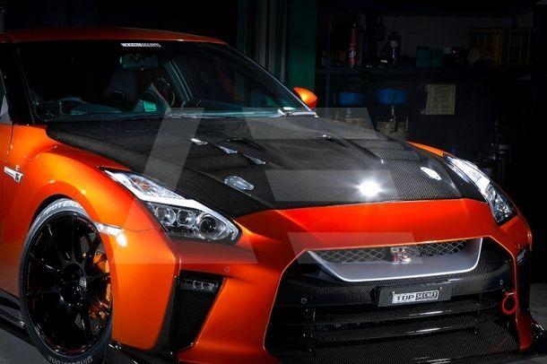 TOPSECRET Капот карбоновый NISSAN GTR R35 Изображение №1