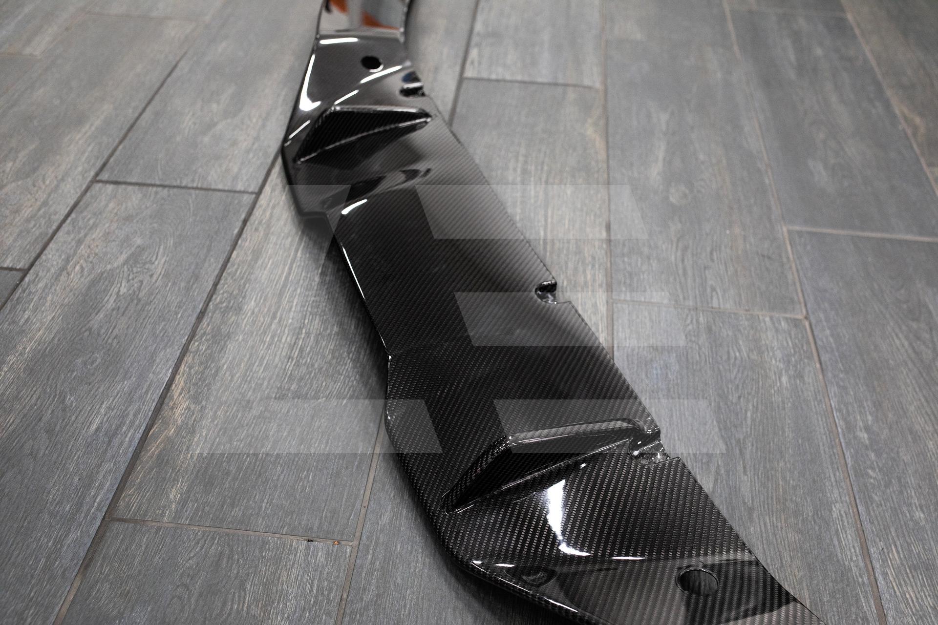 Диффузор заднего бампера карбон BMW G30 M-Performance Изображение №2