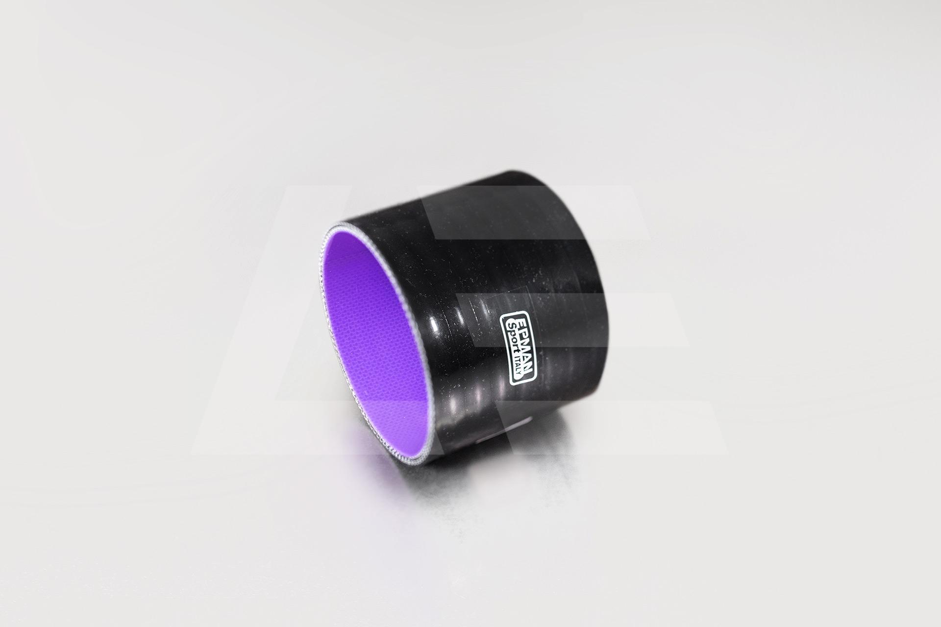 EPMAN Патрубок силиконовый 89мм, прямой, черный Изображение №1