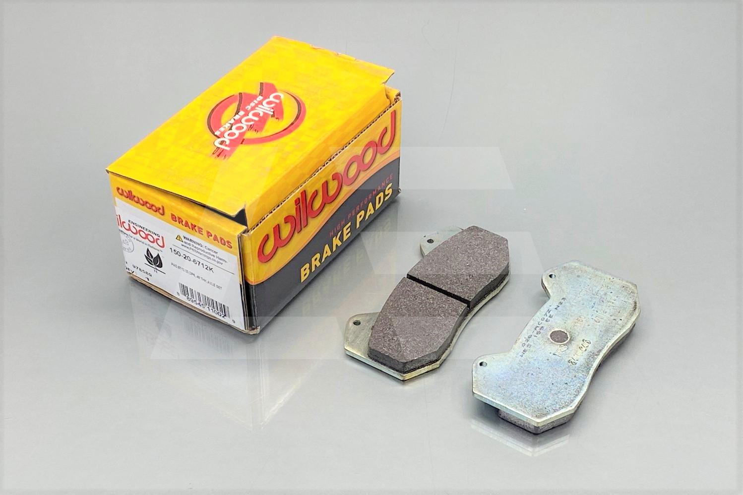 Wilwood Колодки тормозные , BP-20 Dynapro 6 pot тип 6712 Изображение №1