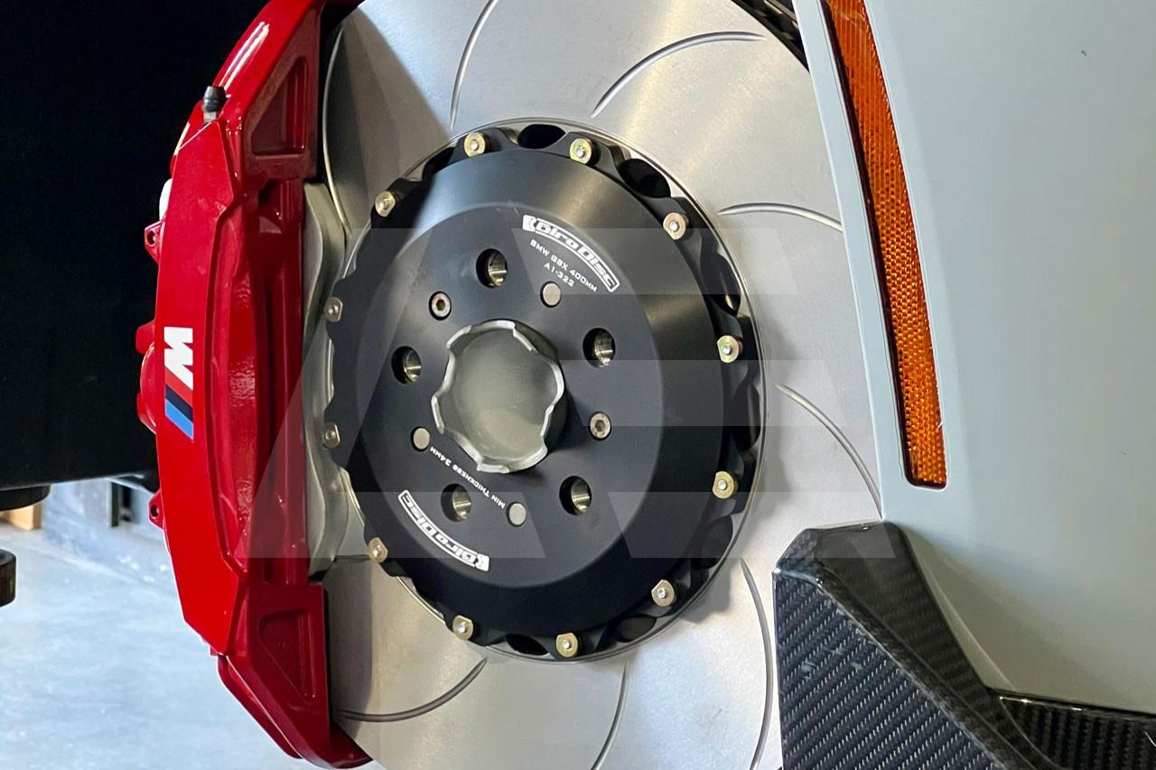 GiroDisc Роторы тормозные в сборе с центрами (carbon conversion) BMW M2 / M3 / M4 G8X, 400 мм, перед Изображение №1