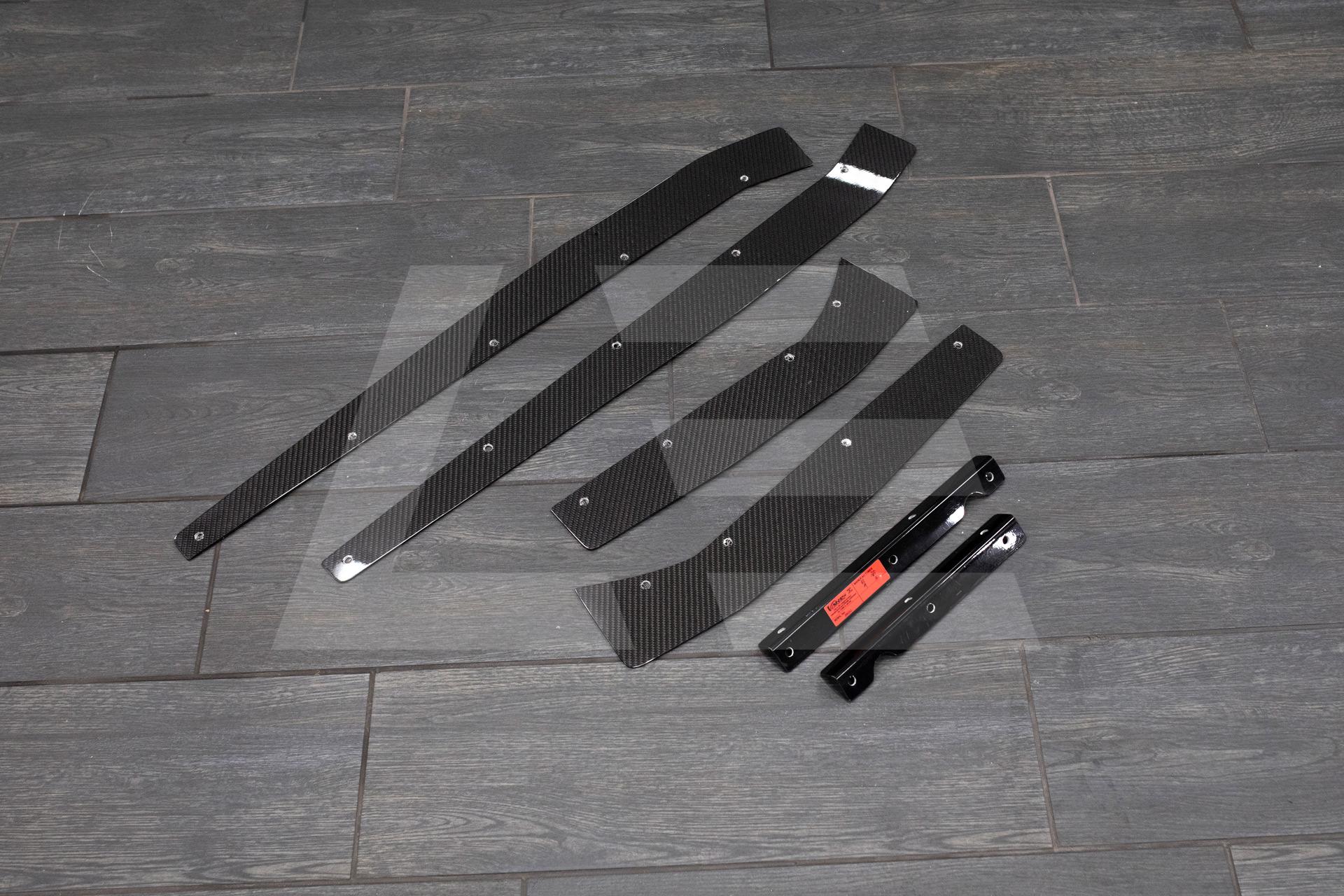 Varis Накладка заднего бампера нижняя Nissan GT-R R35 2017+ Изображение №2