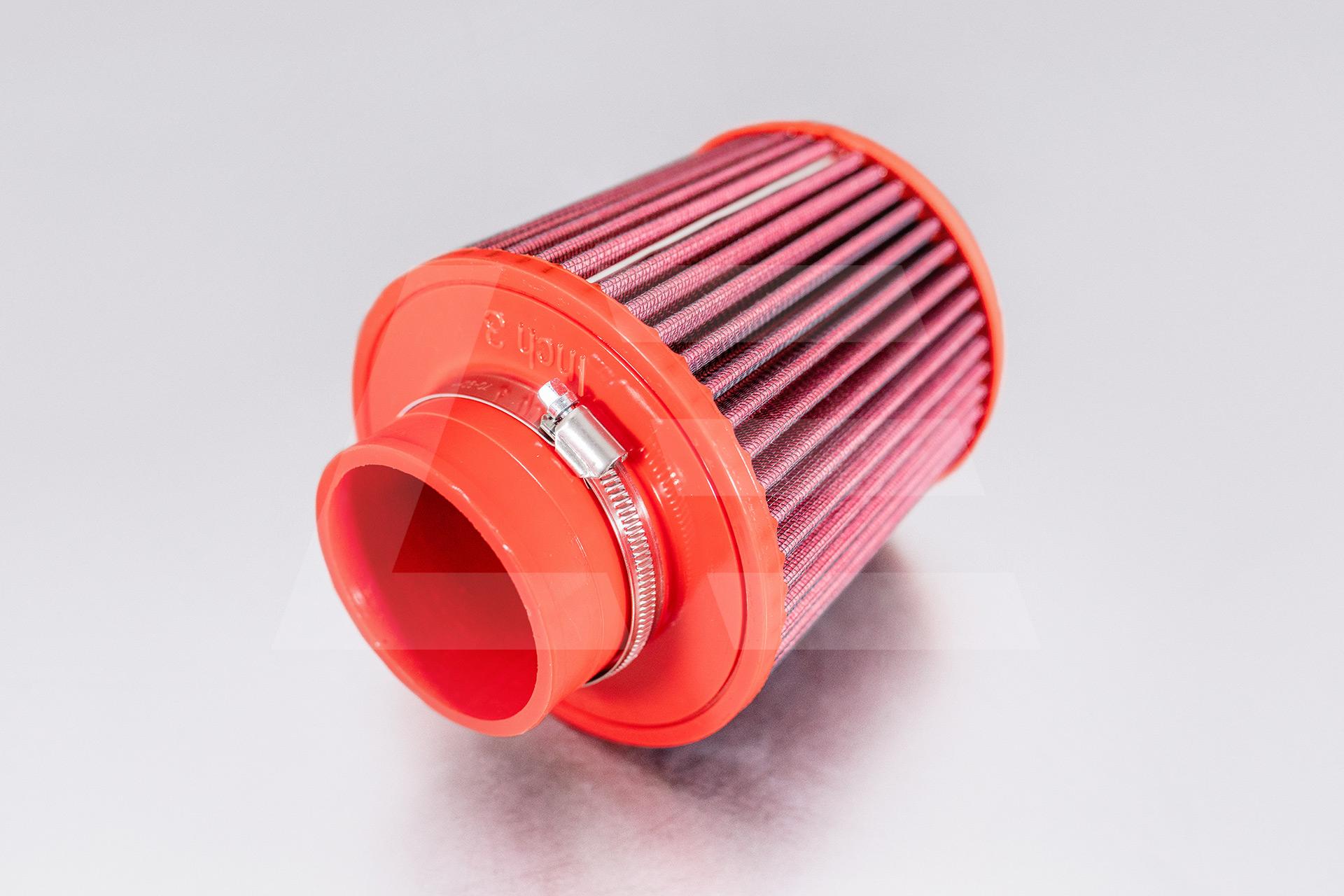 BMC Фильтр воздушный нулевого сопротивления Ø76мм H186мм, двойной конус Изображение №1