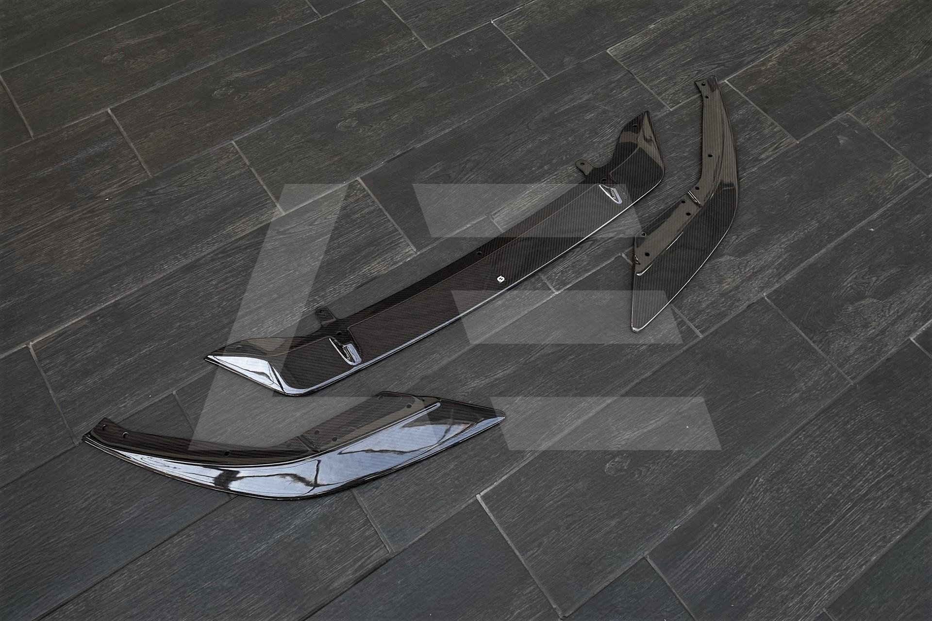 Sterckenn Сплиттер переднего бампера BMW M5 F90 LCI, карбон Изображение №1