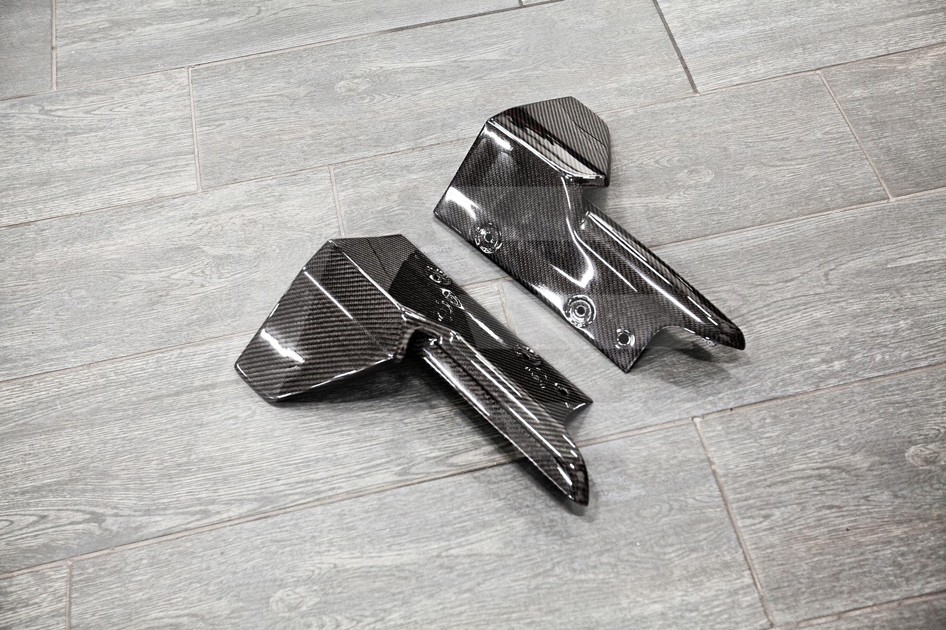 Элероны заднего бампера карбон BMW X5(G05) M-Performance Изображение №1