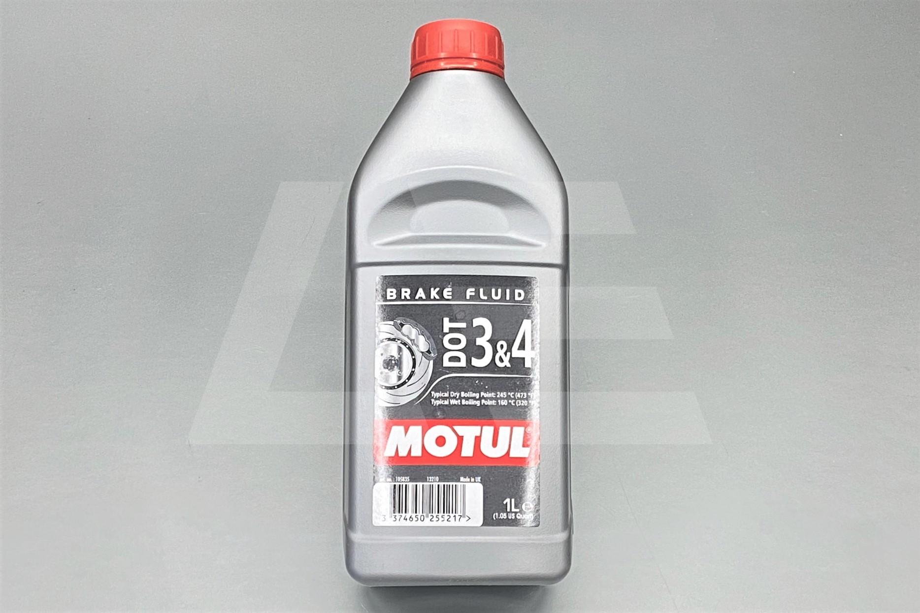 MOTUL Жидкость тормозная DOT 3/4 BRAKE FLUID 1л Изображение №1