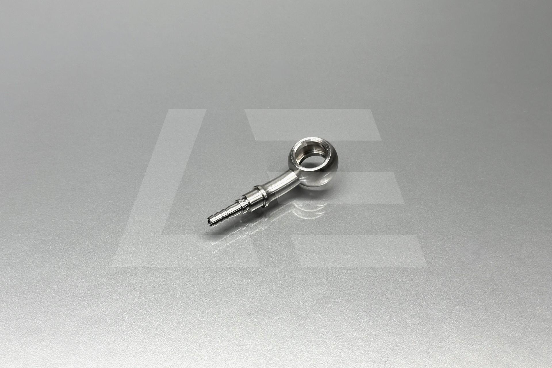 LEVEL Performance GB Фитинг BANJO AN3-10,2мм 20°, под тефлоновый шланг PTFE, обжимной, SS Изображение №1