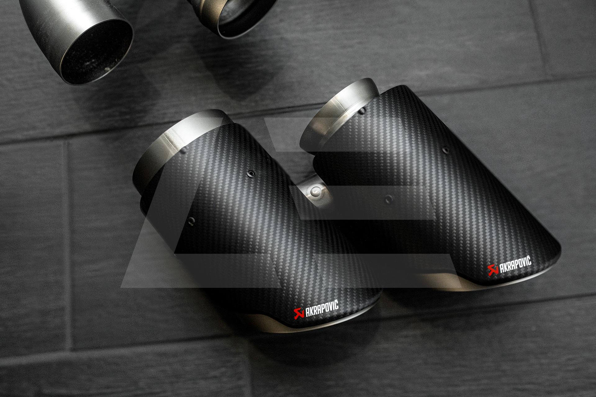 Akrapovic Выхлопная система BMW X5M (F95) / X6M (F96) (задняя часть с насадками) Изображение №2