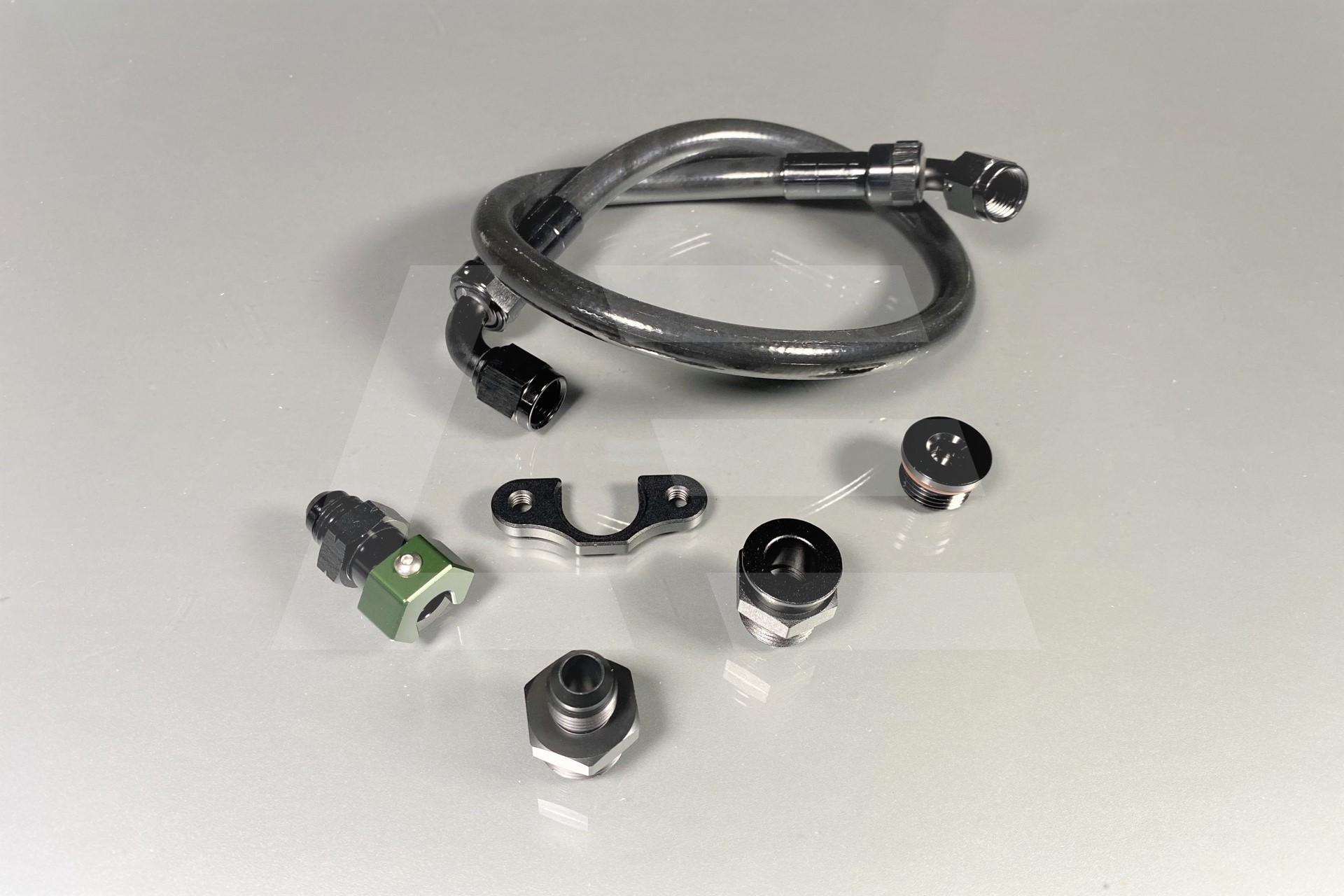 Radium Engineering Набор фитингов+шланг Mitsubishi EVO X Изображение №2