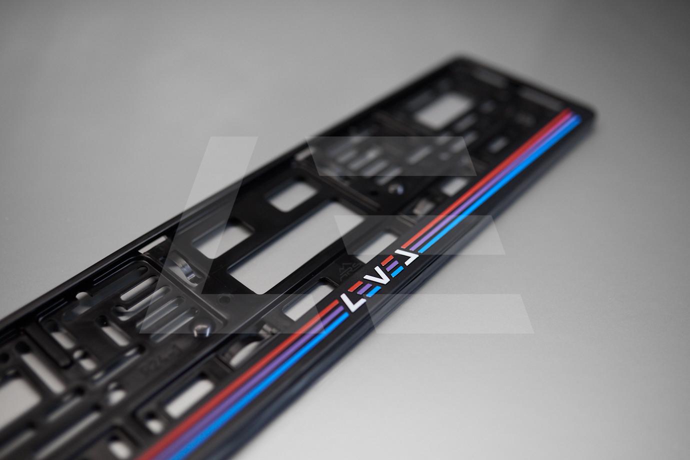 LEVEL Performance Рамка номерная цветная Изображение №3