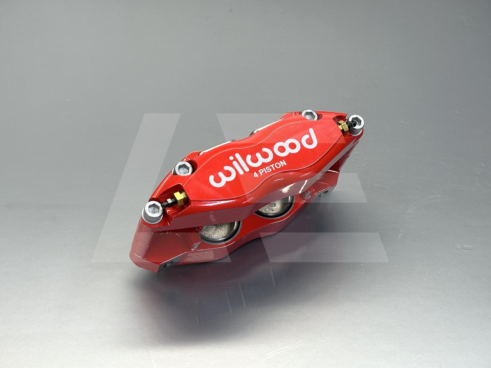 Wilwood Суппорт тормозной универсальный 4 pot, красный Изображение №1