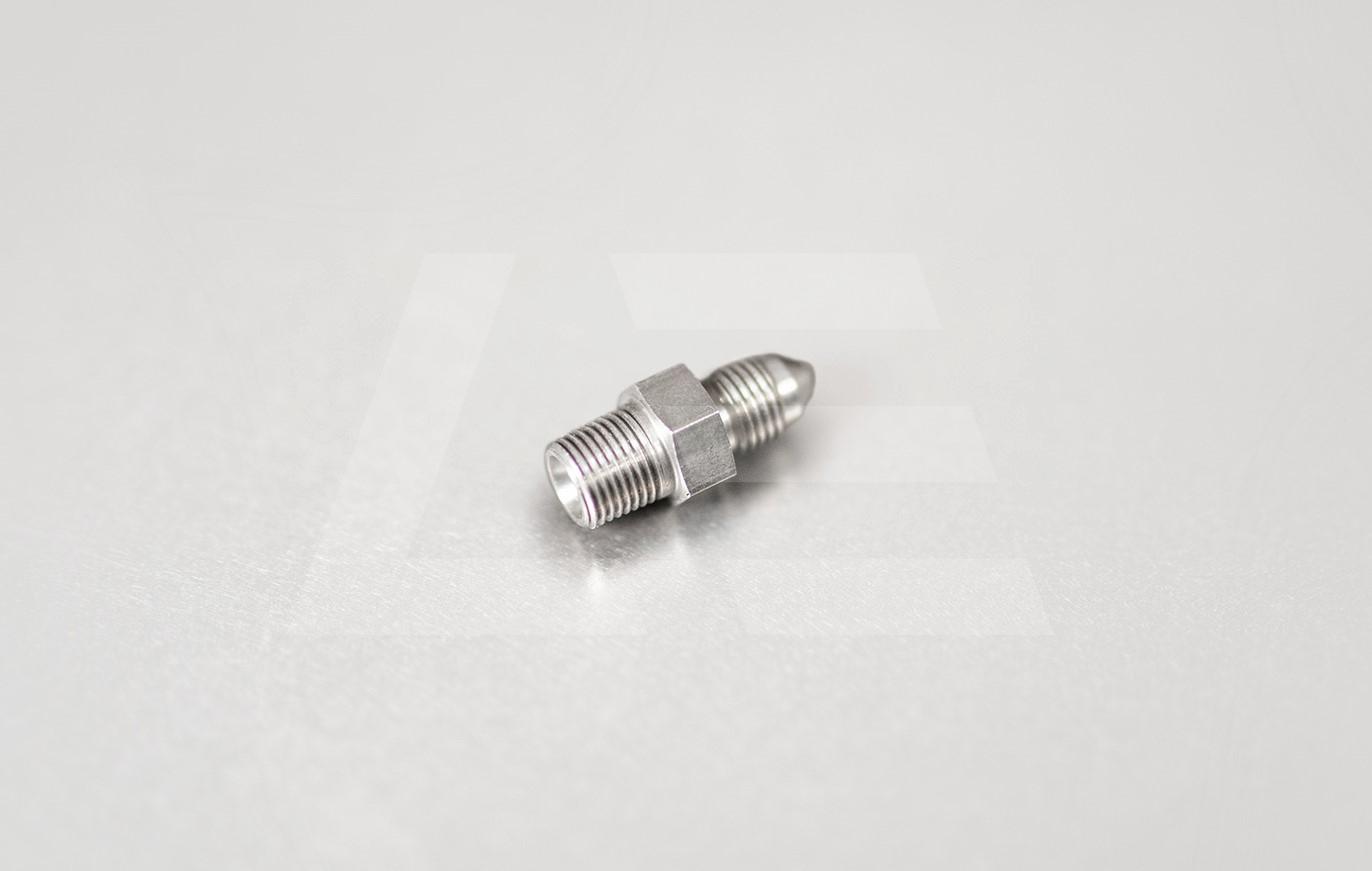 LEVEL Performance GB Фитинг AN3-1/8" NPT прямой (папа-папа), SS Изображение №1
