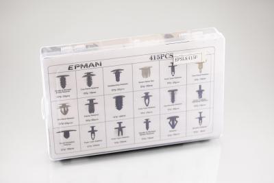 EPMAN Пистоны пластиковые крепежные, набор 415 штук Фото