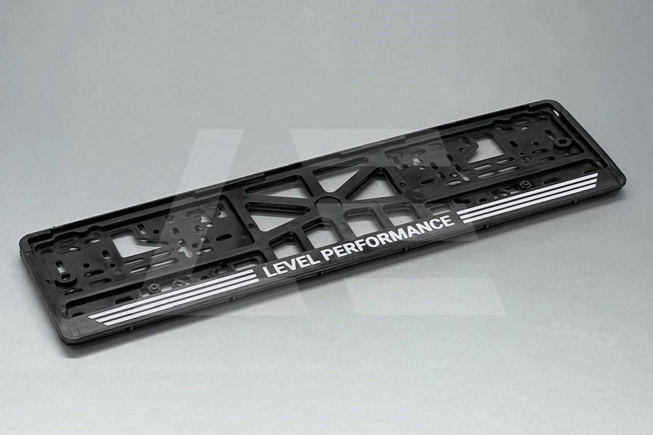 LEVEL Performance Рамка номерная монохром Изображение №1